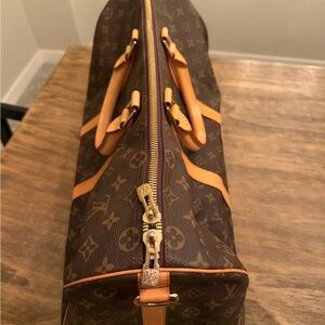 Louis Vuitton Brown Monogram Men's Bag  and crossbody strap